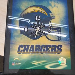 Chargers clock
