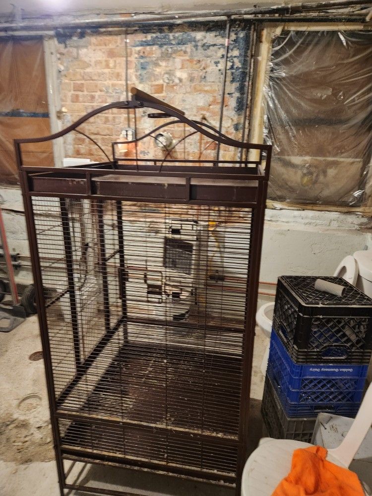 Large Play Top Bird Cage 