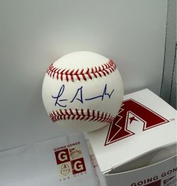 DIAMONDBACKS LUIS GONZALEZ SIGNED MAJOR LEAGUE BASEBALL 2012 - FJ 901431
