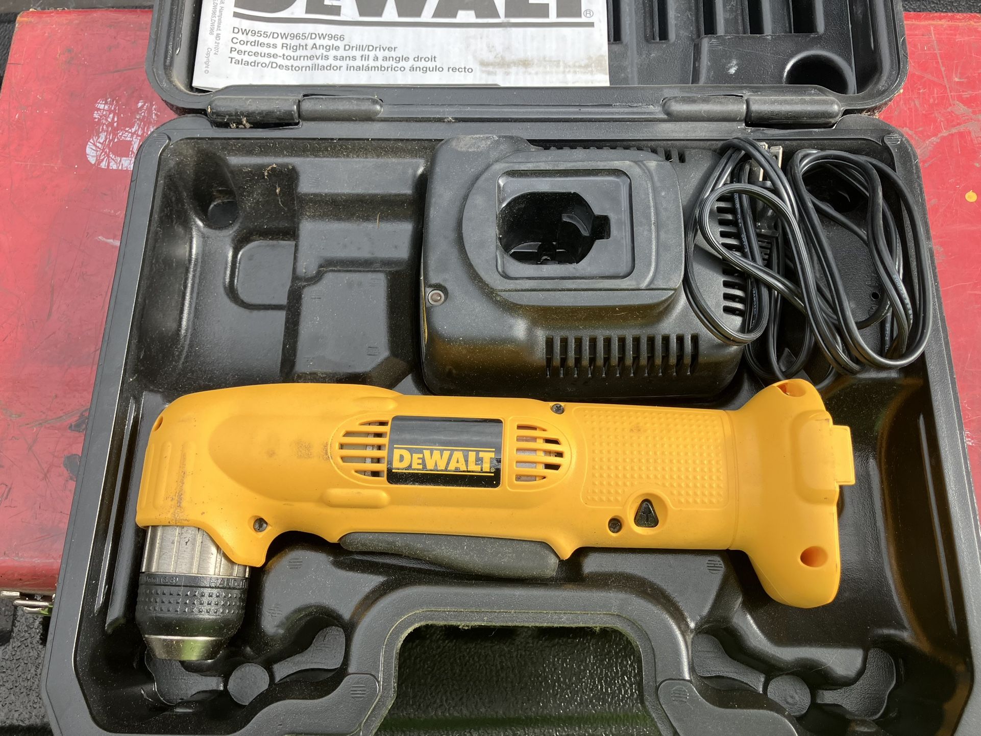 Dewalt 12v Right Angle Drill