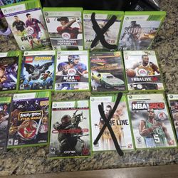 Xbox 360 Games Lot $45