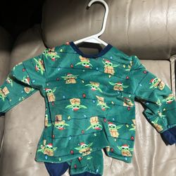 Christmas Yoda Size 3t