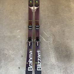 Blizzard Brahma 88 Skis – 180cm with Bindings