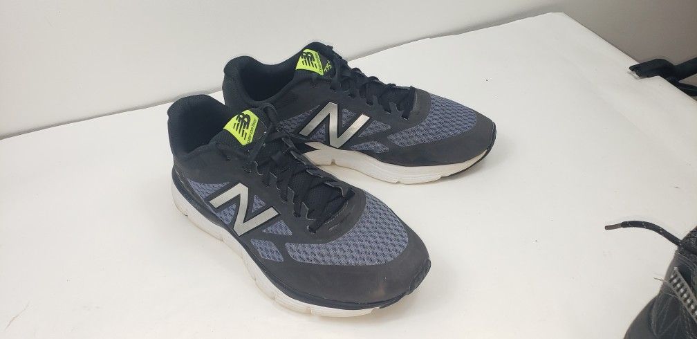 New Balance 775v3 Black Blue Comfortride Running Shoes M775LT3 Men's Size 9.5 4E