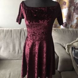 Velvet Woman Dress