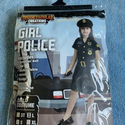Girl Police Costume 