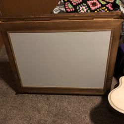 Vanity or entryway mirror