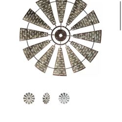 Windmill Wall Decor 