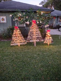 Handmade Wooden Christmas Tree 🎄