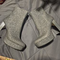 Mk Crystal Boots Size 7.5