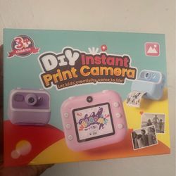 DIY Instant Print Camera kids