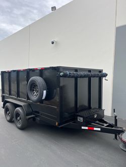 12x8x4 Dump Trailer