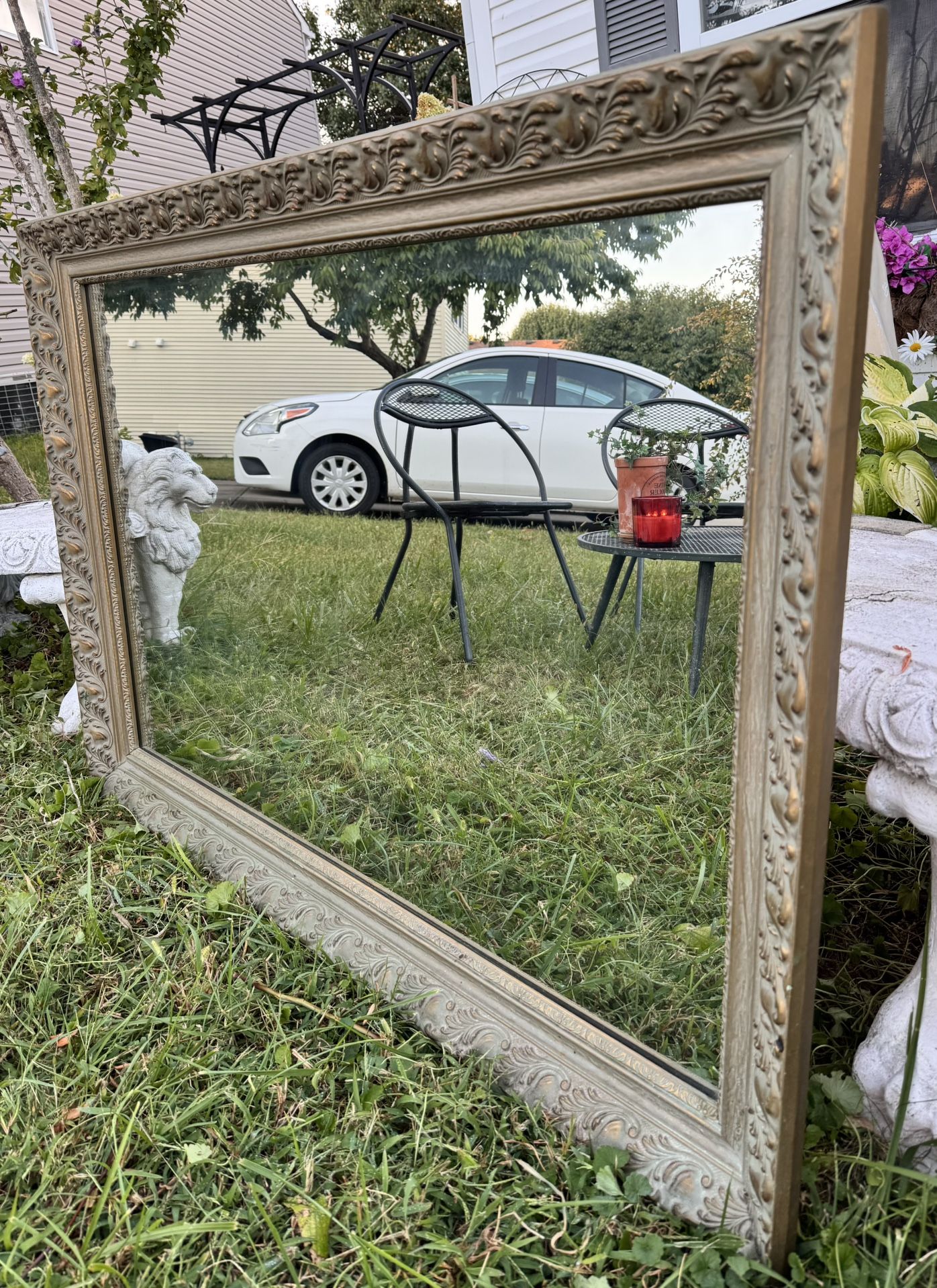 Illinois Moulding Company Vintage Mirror 48.5”x34.5”