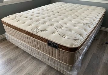 King organic cloud edition Europillow top 12inch Matres!
