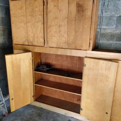 Wooden Tool Cabinet