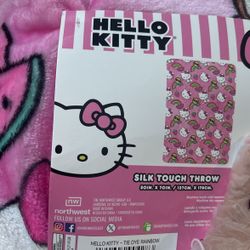 Hello Kitty Throw Blanket