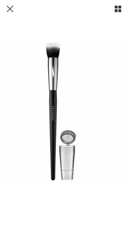 Sephora makeup - brush, bronzer, lipstick, contouring