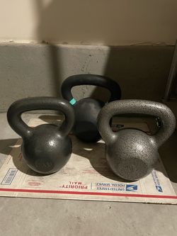 Kettlebells 35lbs & 45lbs
