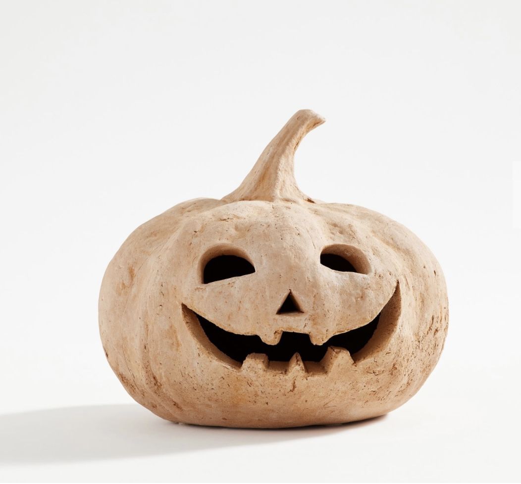 Medium Terracotta Potterybarn Pumpkin