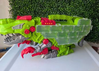 Dinosaur hot wheels carrying case