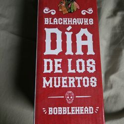 Blackhawk Dia De Los Muertos Bobblehead 2019 Red Shirt