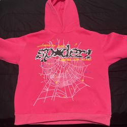 Spider Hoodie Pink