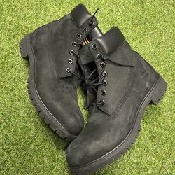 Black Timberland Boots