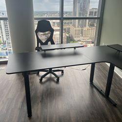 Electronic work desk