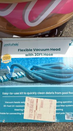 Pool vacuum with 30 foot hose