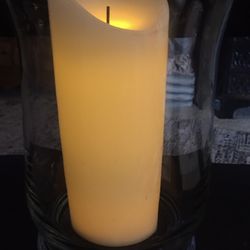 Glass Candle Holder