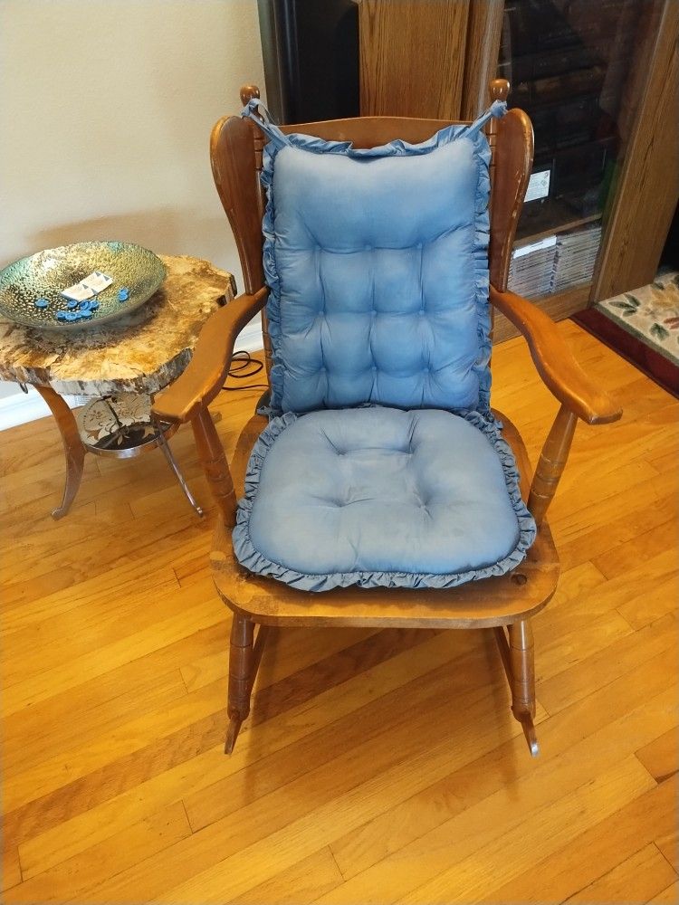 Antique Wooden Rocking Chair