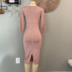 Blush Shimmer Dress