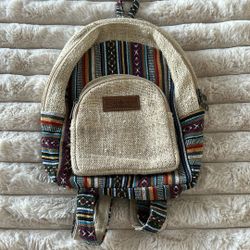 Handmade Organic Backpack 