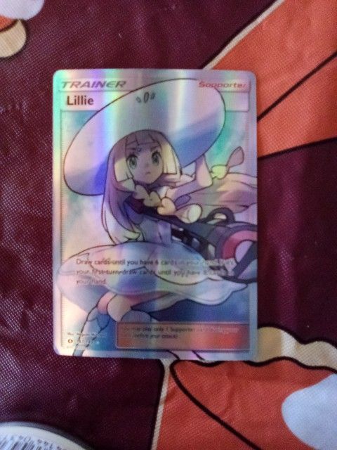 2019 Pokemon Trainer " Lilly " Holo Ultra Rare