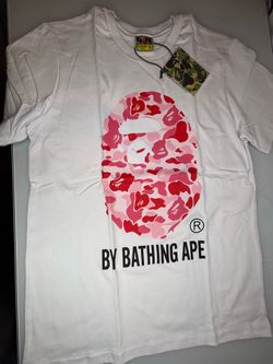 ✅Authentic BAPE Pink Camo Big Ape Head Tee Black Size Small 100% Authentic✅