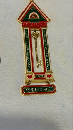2003 New Home Commemorative Ornament
