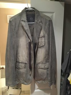 Armani Exchange Casual Jean Blazer for Men