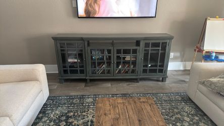 Glass door cabinet