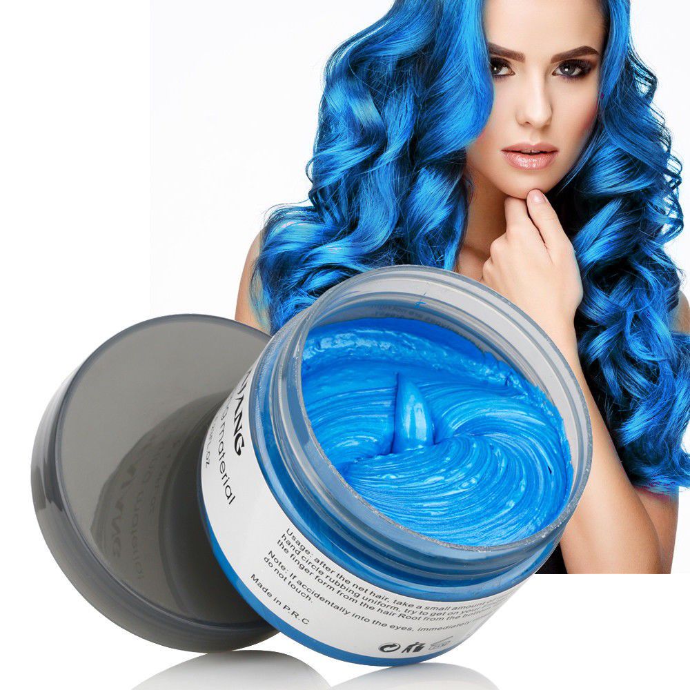 Brand New In Box Hair Dye Wax Blue, No Bleach Needed For Sale In San Diego,  Ca - Offerup