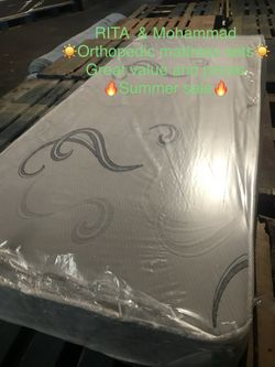 Brand new Orthipedic Mattress Sets