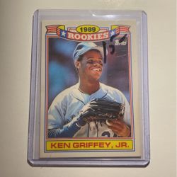 Ken Griffey Jr Rookie 1989 Topps Glossy