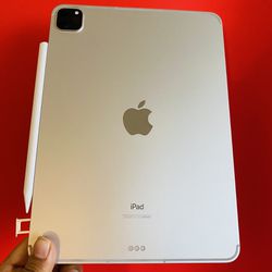 Restored Apple 11'' iPad Pro M1 Chip Wi-Fi 128 GB – Silver (Refurbished) 