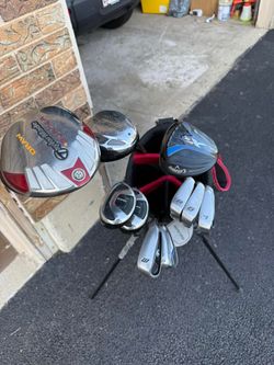 Men’s RH 12 Club Golf Set (Taylormade/Callaway/Top Flight)