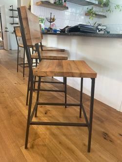West Elm Counter Stool (4)