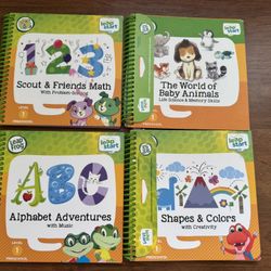 LeapFrog LeapStart Preschool 4-in-1 Activity Book Bundle