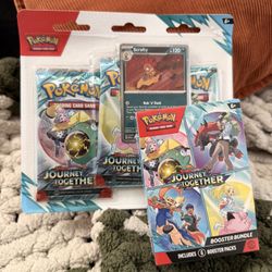 Journey Together Booster Bundle And 3 Pack Scrafty Blister