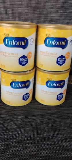 4 cans  ENFAMIL BABY FORMULA UNOPENED EXPIRES  SEPTEMBER 2027