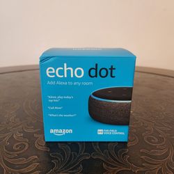 Echo Dot (3rd Gen) Alexa Smart Speaker