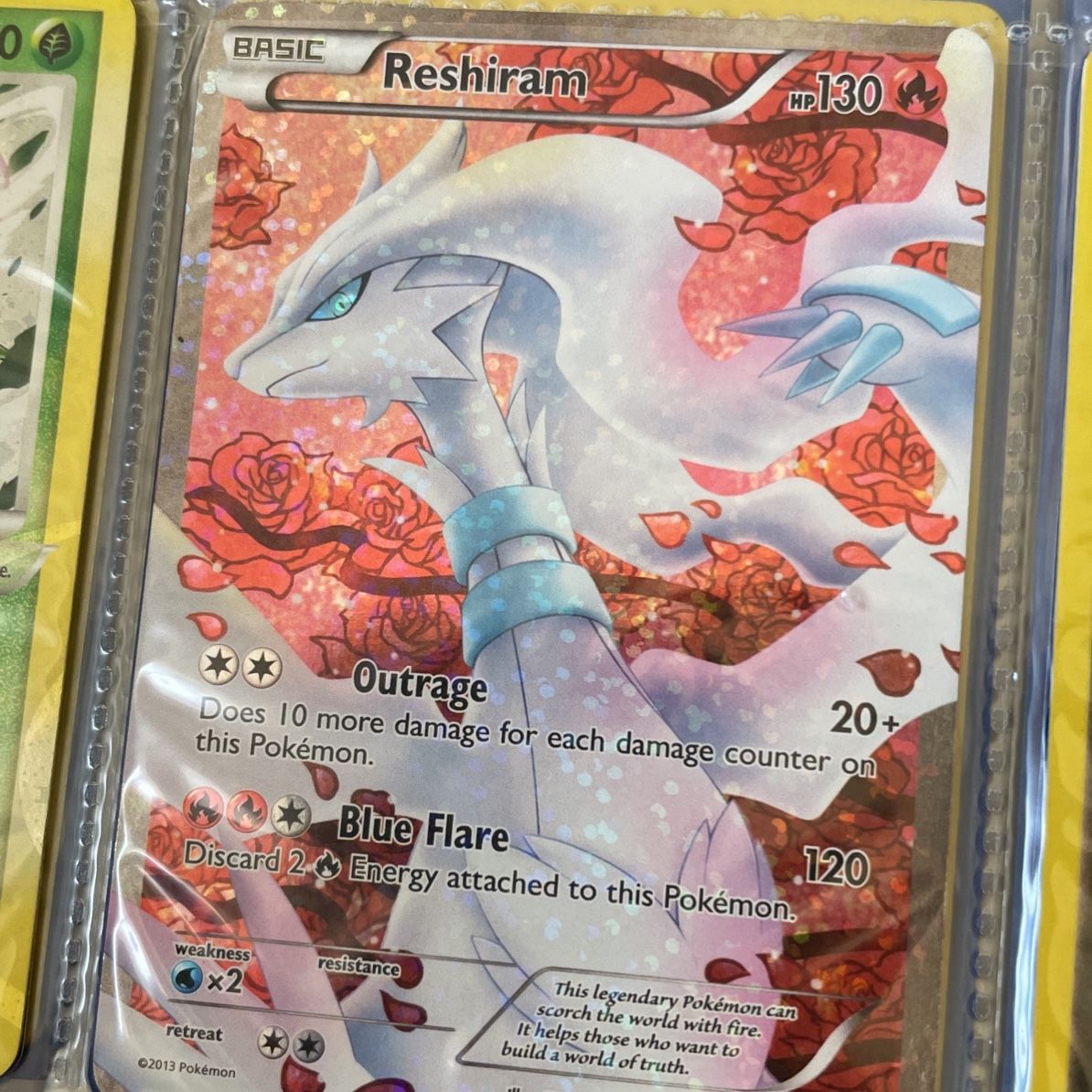 Reshiram (Full Art) - Legendary Treasures: Radiant Collection (LTR)  Legendary Treasures: Radiant Collection Pokemon Card for Sale in Carson, CA  - OfferUp