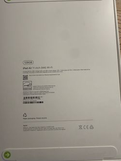 iPad Air m4 11inch